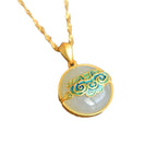 Argent Collier charmant pour toute occasion