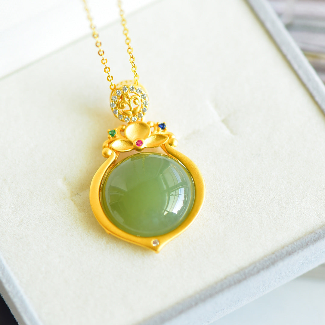 Argent Collier artisanal délicat