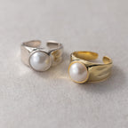 Perle Bague romantique pour moments spéciaux