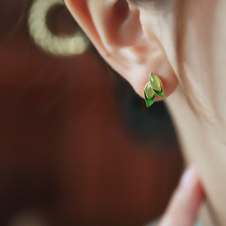 Argent Boucle d'oreille charmant pour toute occasion