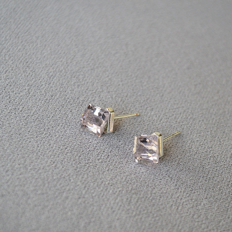 Argent Boucle d'oreille artisanal délicat