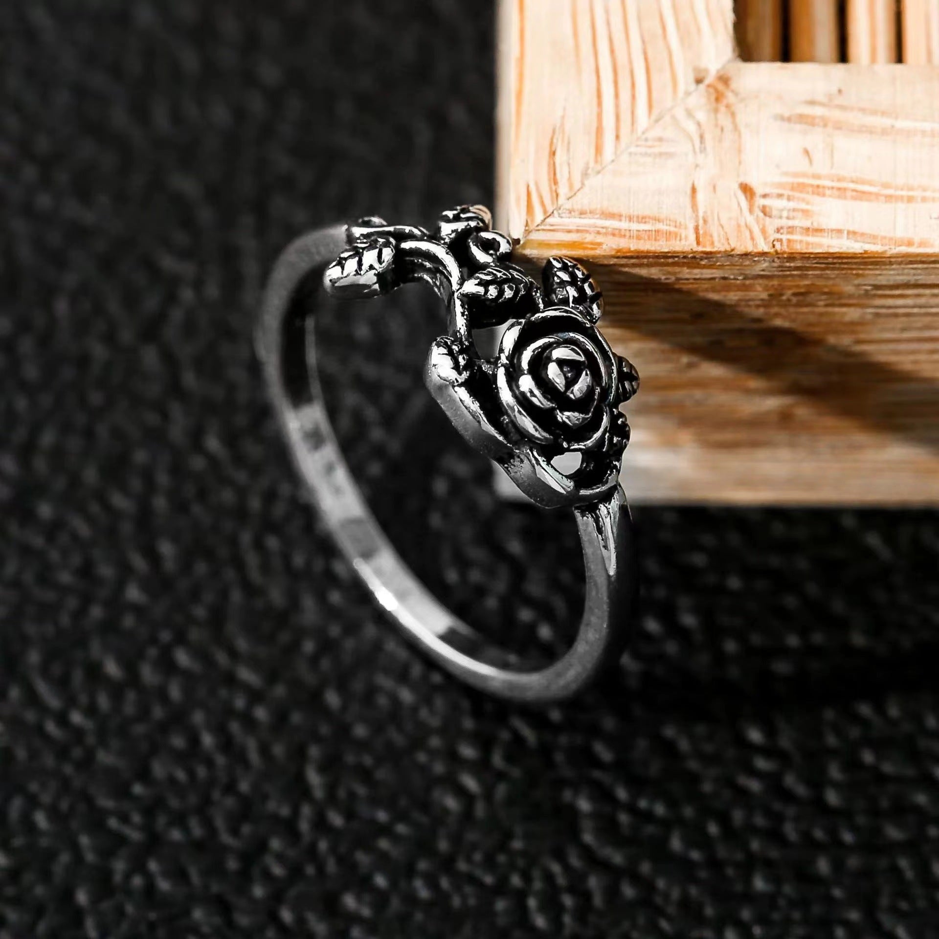 Argent Bague artisanal délicat