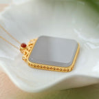 Argent Collier vintage fait main