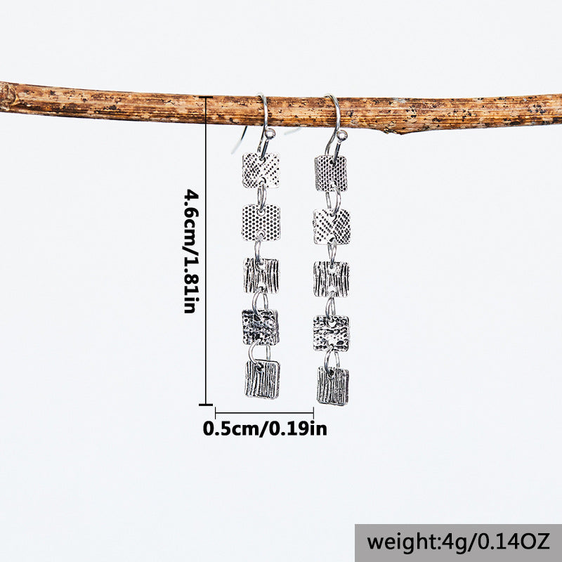 Argent Boucle d'oreille charmant pour toute occasion