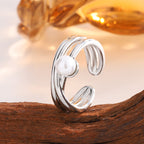 Perle Bague classique au charme intemporel