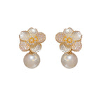 Argent Boucle d'oreille charmant pour toute occasion