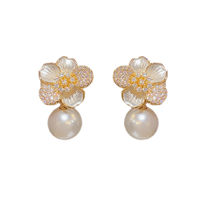 Argent Boucle d'oreille charmant pour toute occasion
