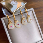 Argent Boucle d'oreille charmant pour toute occasion