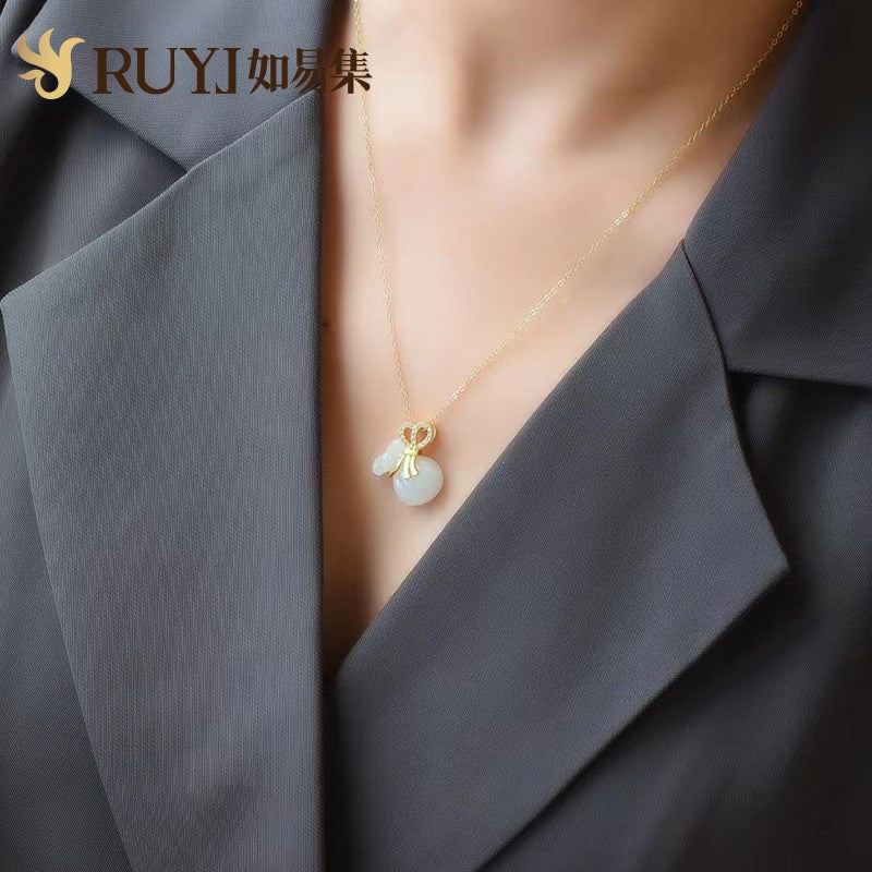 Argent Collier élégant pour toute occasion