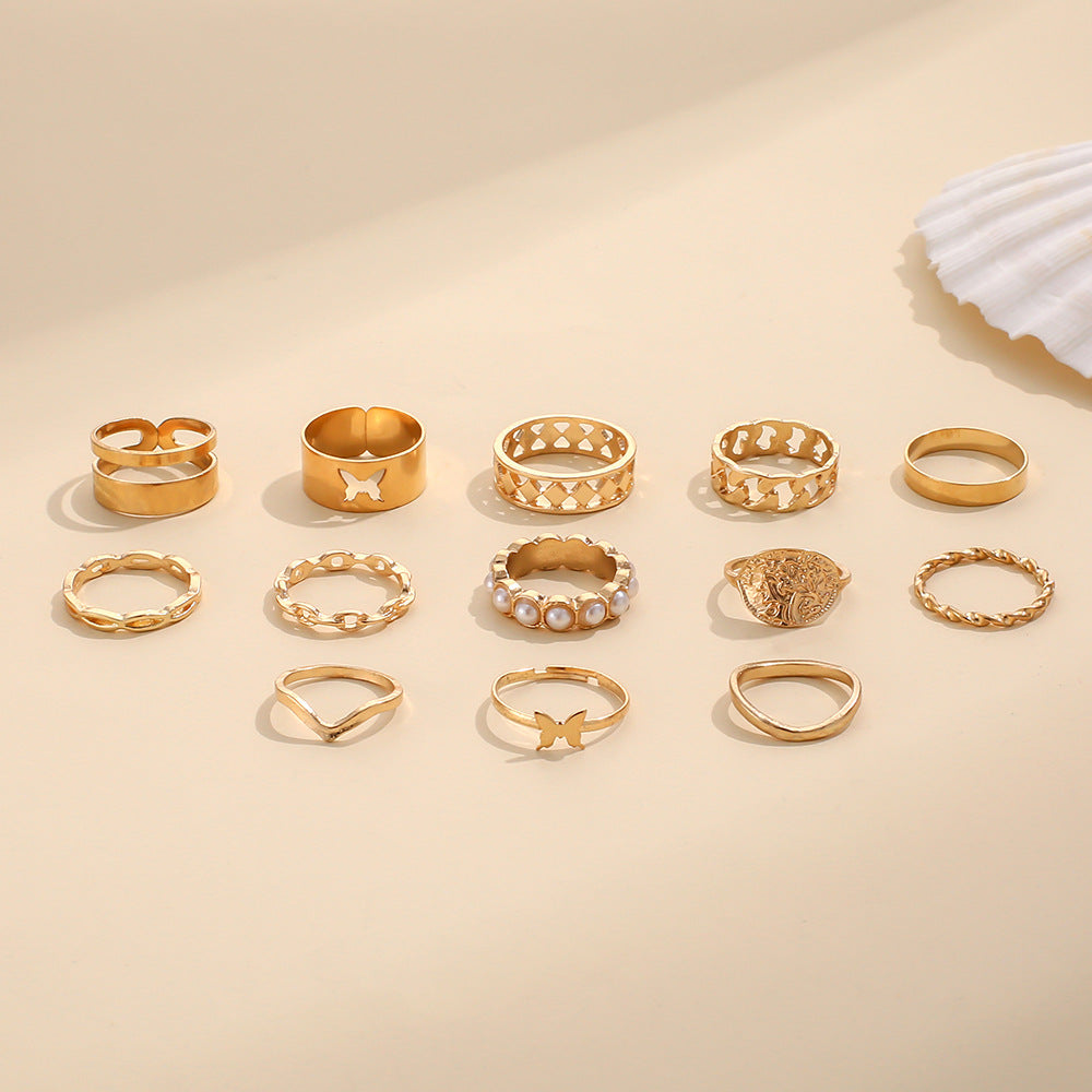 Perle Bague romantique pour moments spéciaux