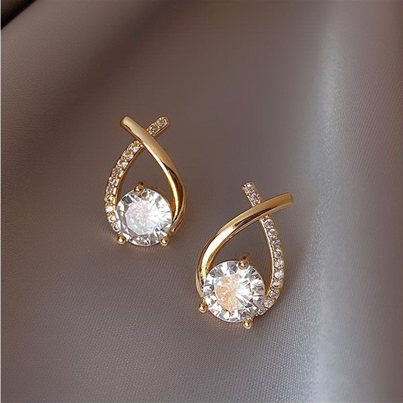 Argent Boucle d'oreille charmant pour toute occasion