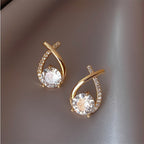 Argent Boucle d'oreille charmant pour toute occasion