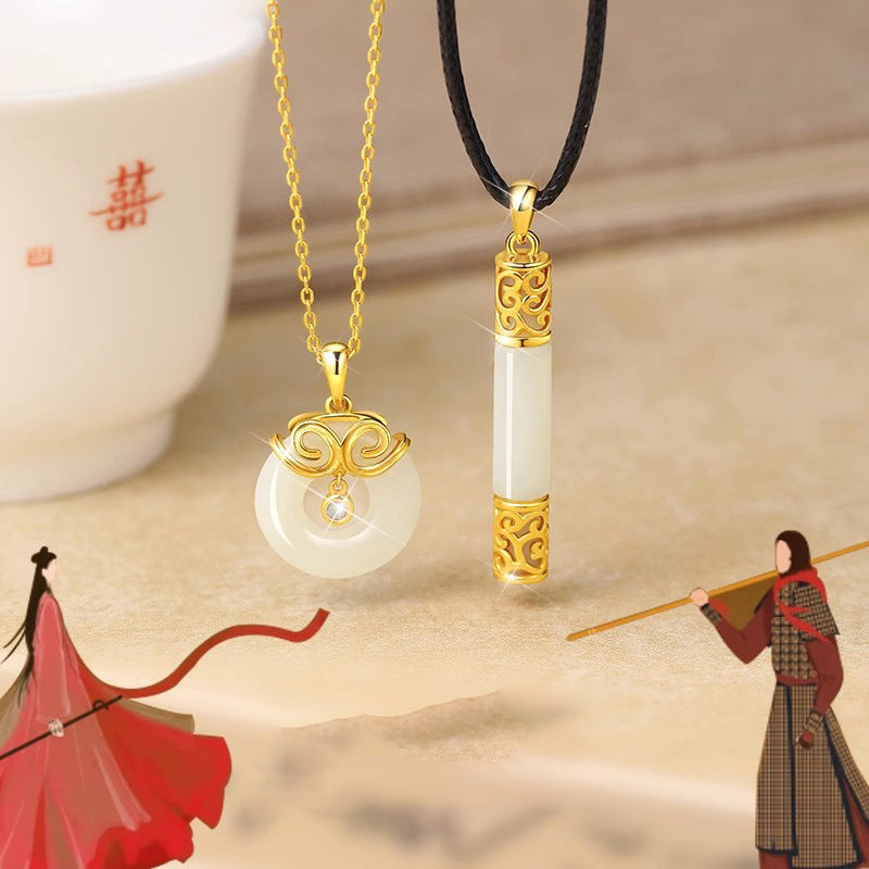 Argent Collier élégant pour toute occasion