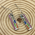 Argent Boucle d'oreille charmant pour toute occasion