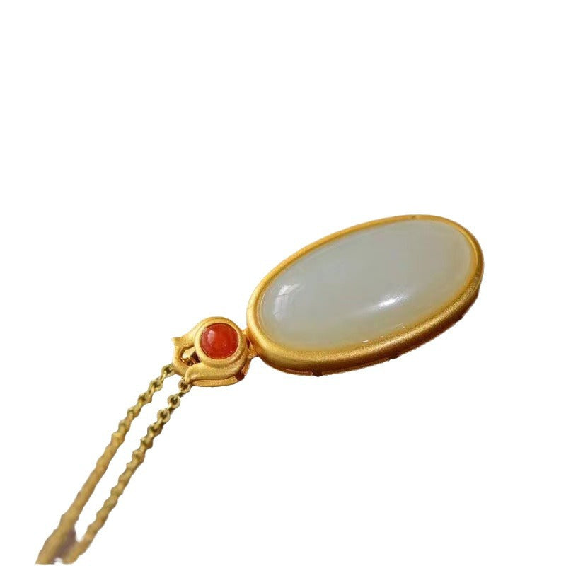 Argent Collier vintage fait main