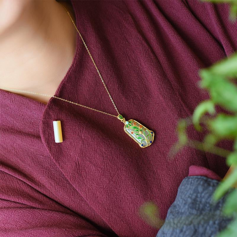 Argent Collier romantique pour moments spéciaux