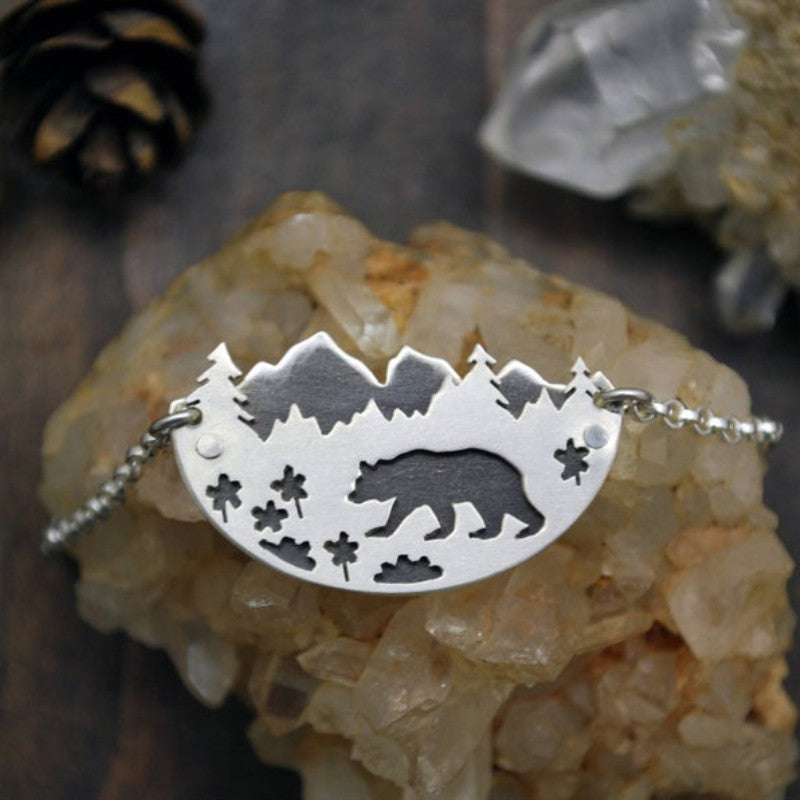 Argent Collier classique au charme intemporel