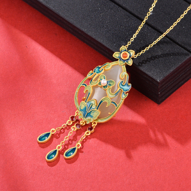 Argent Collier romantique pour moments spéciaux