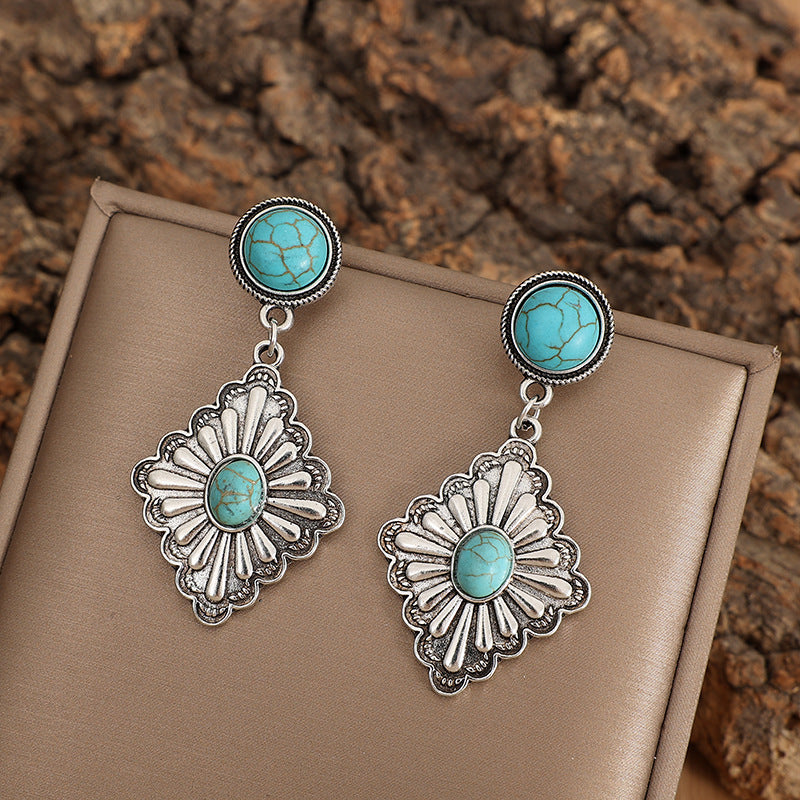 Argent Boucle d'oreille charmant pour toute occasion