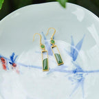 Argent Boucle d'oreille artisanal délicat