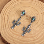 Argent Boucle d'oreille artisanal délicat