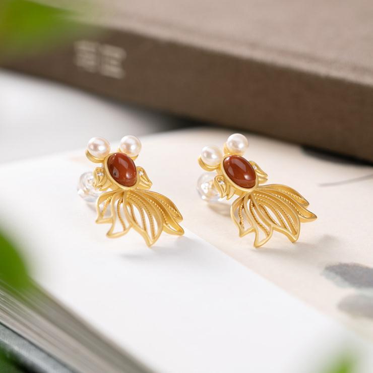 Argent Boucle d'oreille charmant pour toute occasion