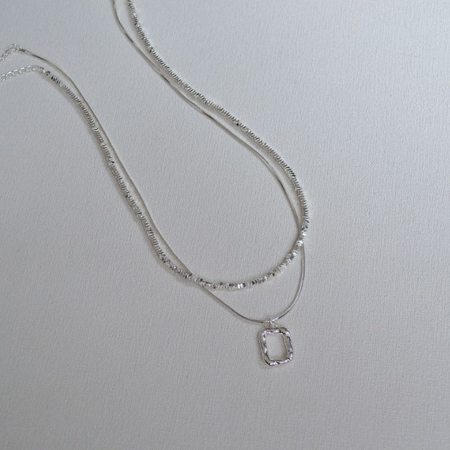 Argent Collier sublime pour tous les jours