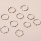 Argent Bague classique au charme intemporel