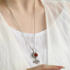 Argent Collier charmant pour toute occasion