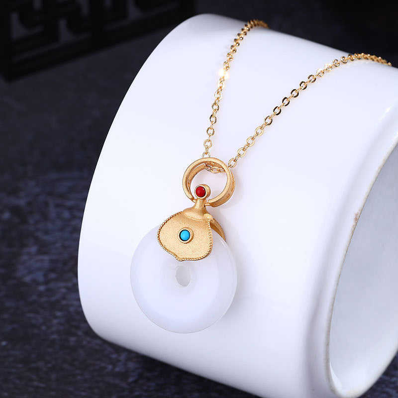 Argent Collier classique au charme intemporel