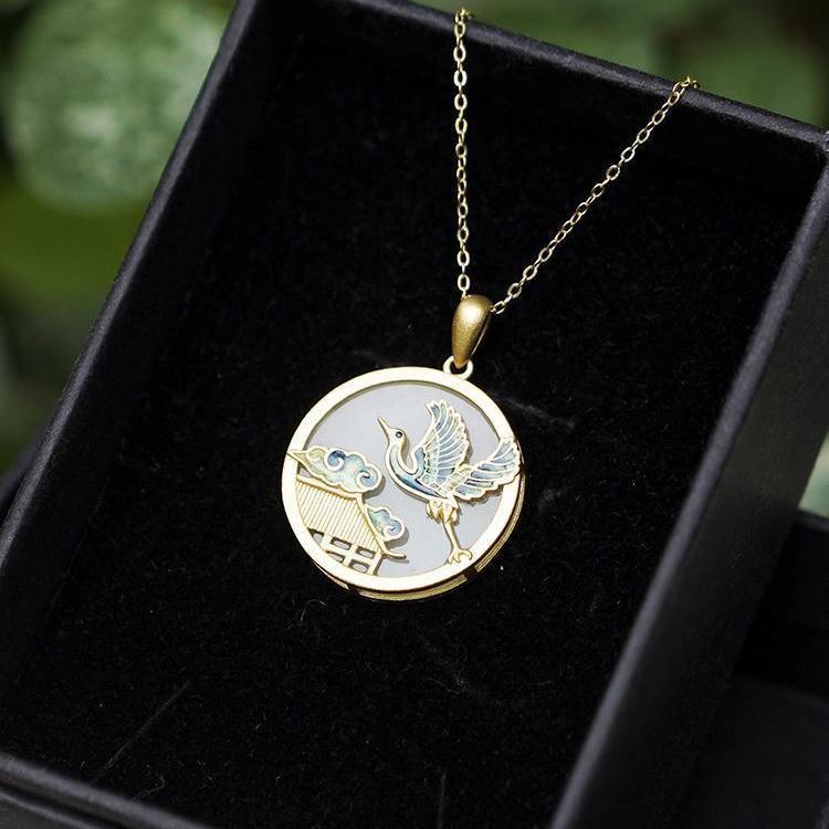 Argent Collier classique au charme intemporel