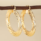 A Must-Have - Boucle d'oreille artisanal délicat