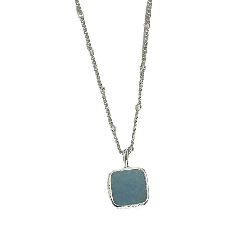 Argent Collier artisanal délicat