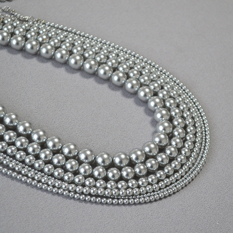 Argent Collier élégant pour toute occasion