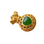 Argent Collier vintage fait main