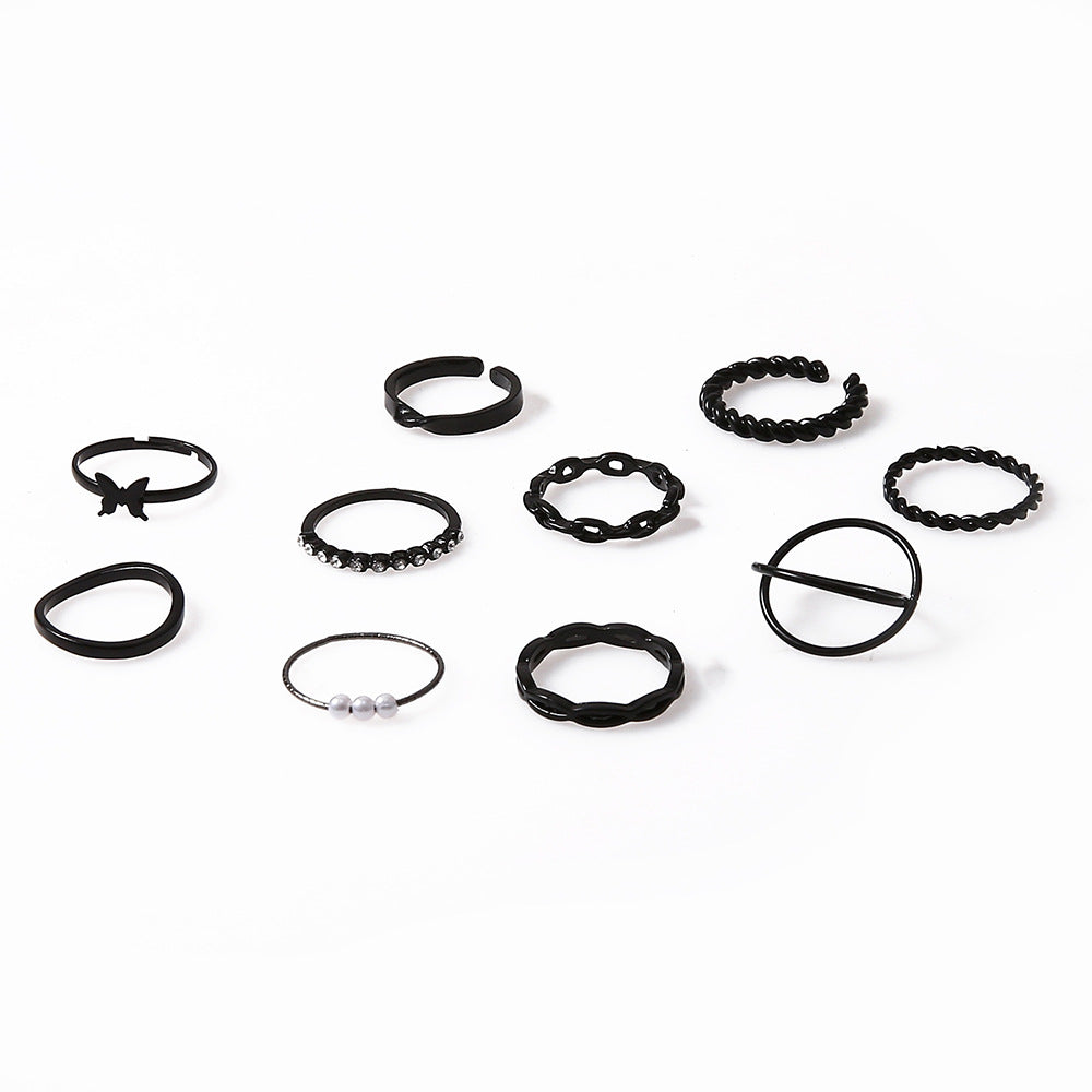 Perle Bague magnifique au style unique