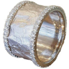 Argent Bague classique au charme intemporel