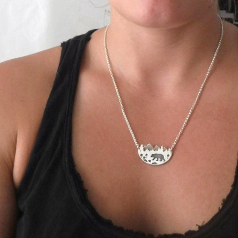 Argent Collier classique au charme intemporel