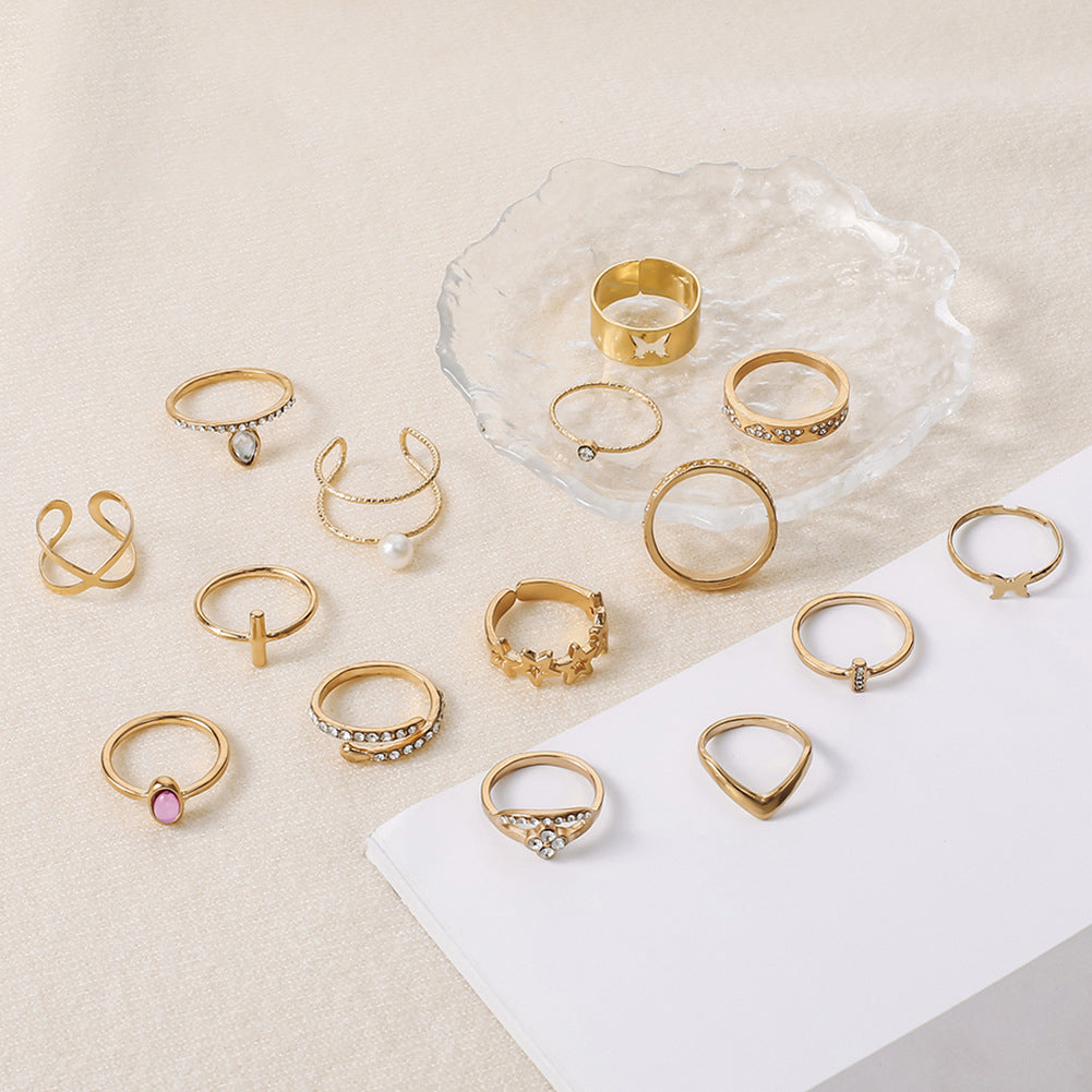 Perle Bague romantique pour moments spéciaux