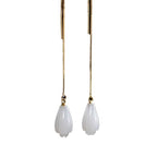 Argent Boucle d'oreille artisanal délicat