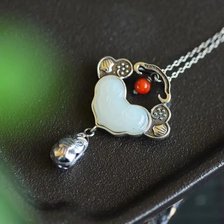 Argent Collier élégant pour toute occasion