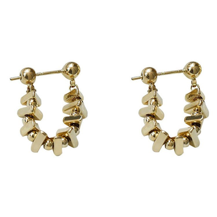 Argent Boucle d'oreille charmant pour toute occasion