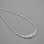 Argent Collier artisanal délicat