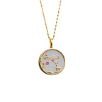 Argent Collier charmant pour toute occasion