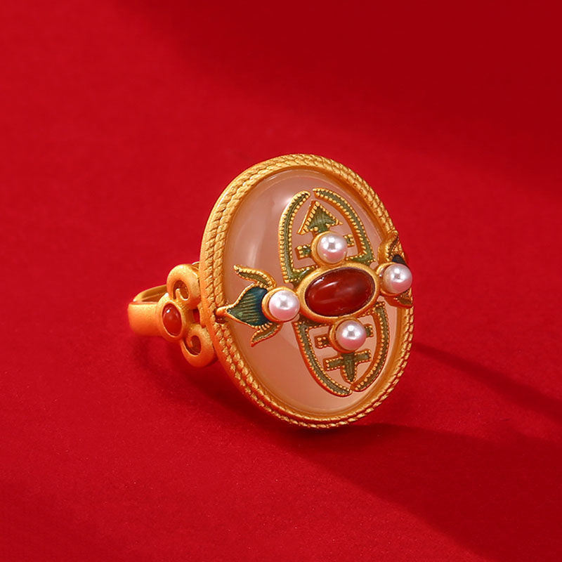 Argent Bague artisanal délicat