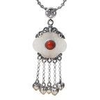 Argent Collier charmant pour toute occasion