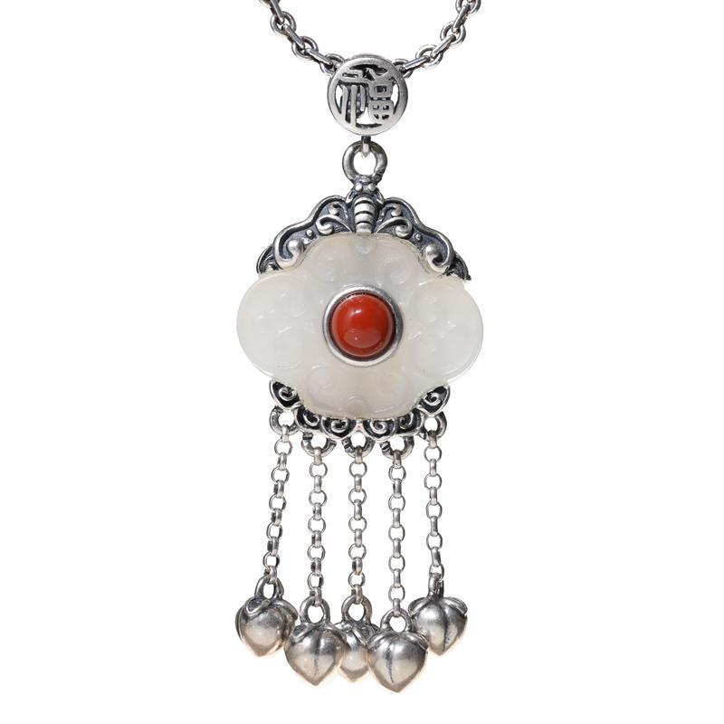 Argent Collier charmant pour toute occasion
