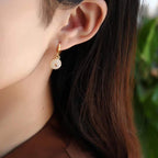 Argent Boucle d'oreille charmant pour toute occasion