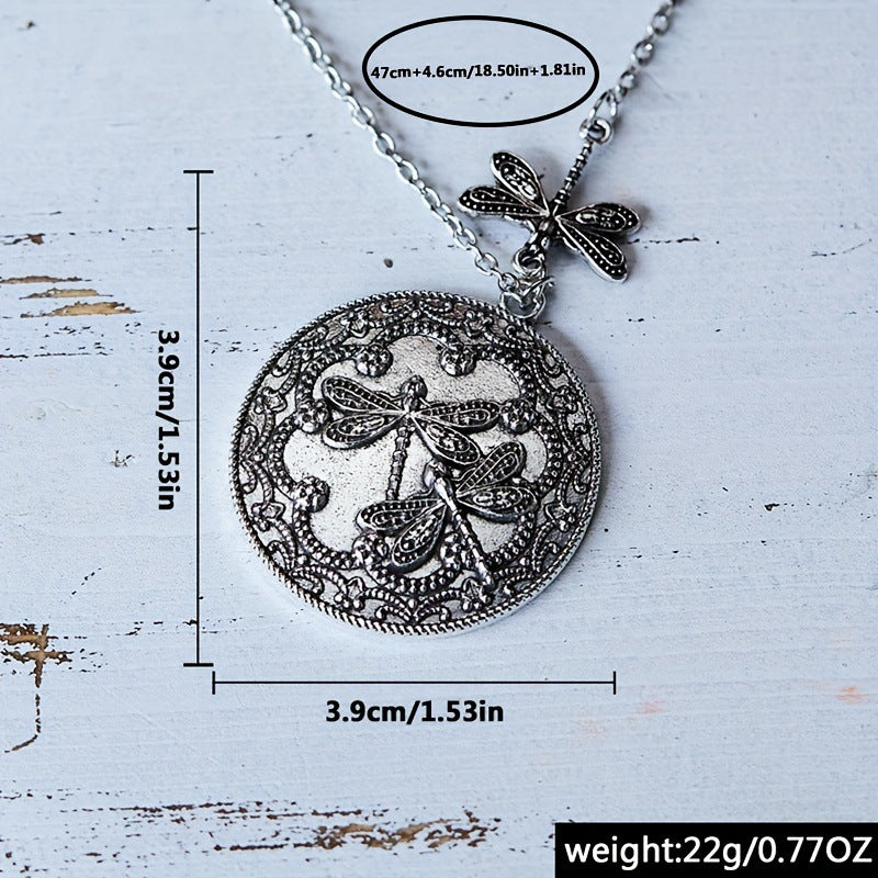 Argent Collier vintage fait main