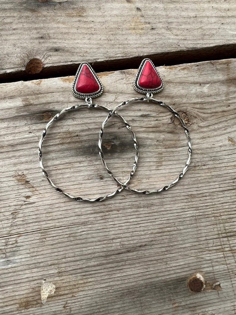 Argent Boucle d'oreille charmant pour toute occasion